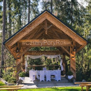 ślub w plenerze z widokiem na tatry